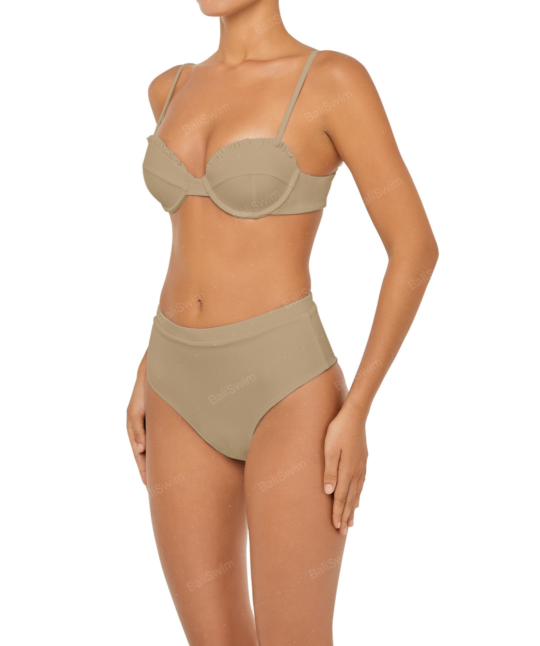 BSWS-T88 Ruffles Underwire Bikini Top