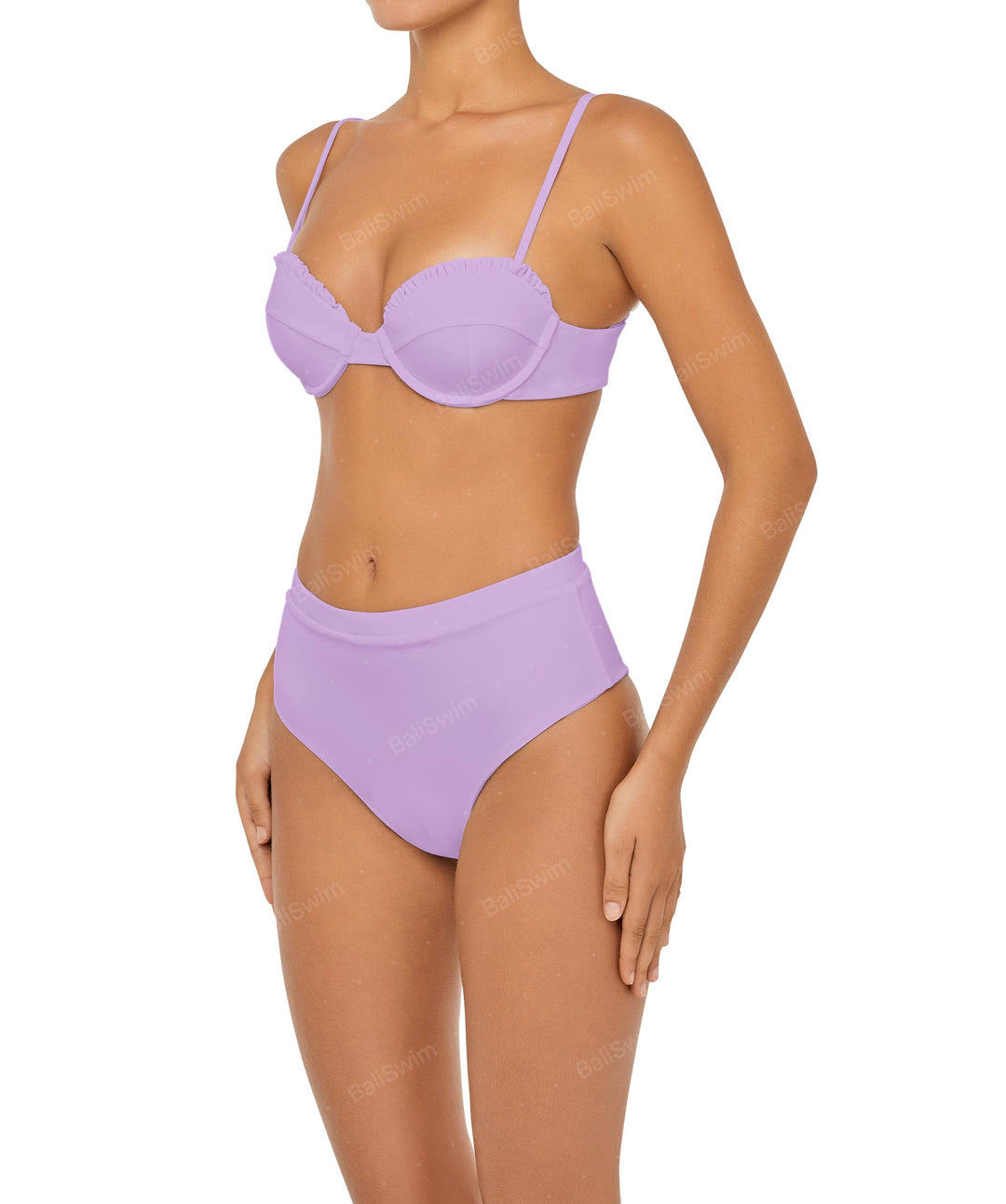 BSWS-T88 Ruffles Underwire Bikini Top