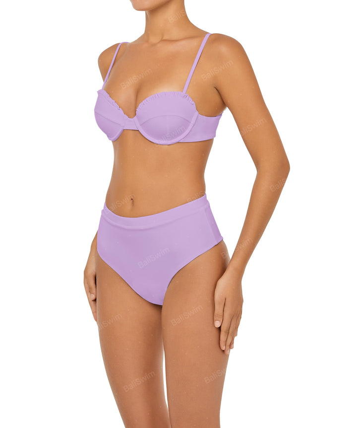 BSWS-T88 Ruffles Underwire Bikini Top