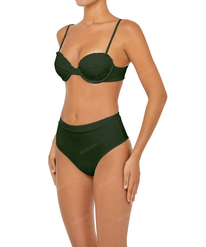 BSWS-B88 High Rise Bikini Bottom