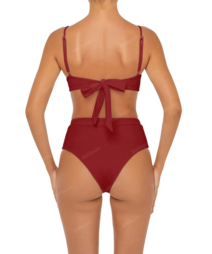 BSWS-B88 High Rise Bikini Bottom