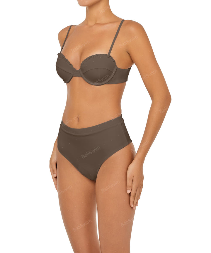 BSWS-B88 High Rise Bikini Bottom