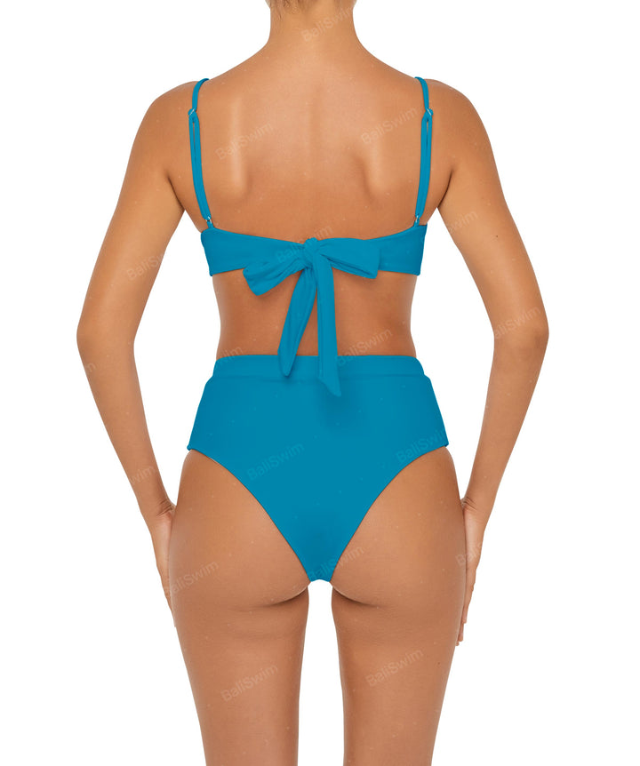 BSWS-T88 Ruffles Underwire Bikini Top