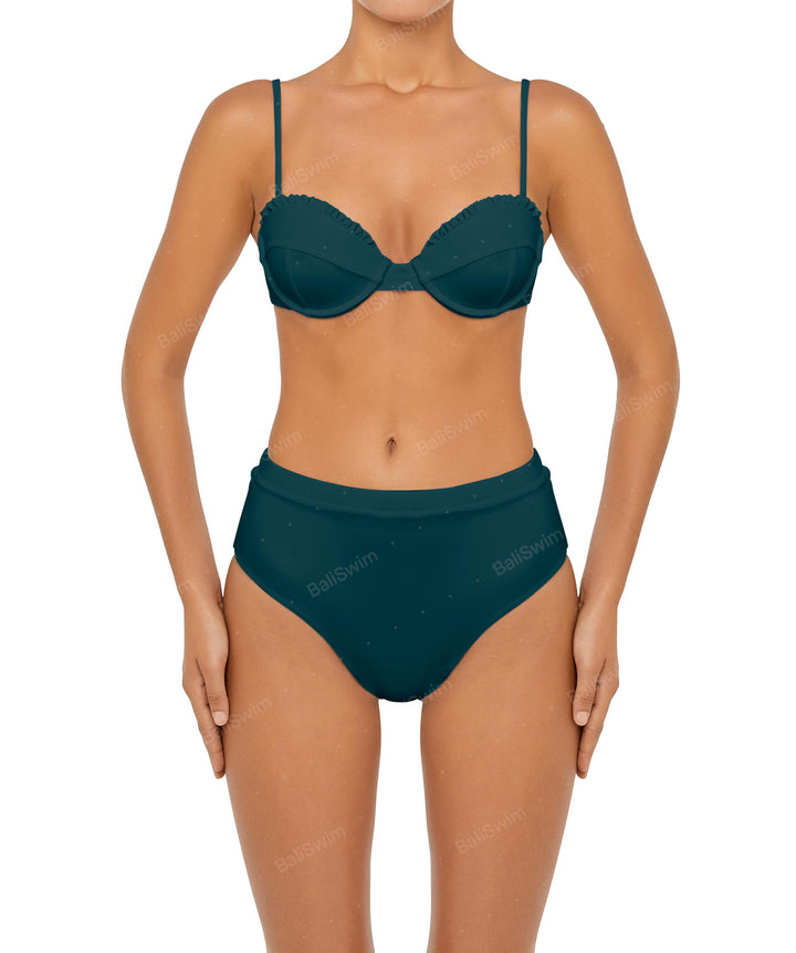 BSWS-B88 High Rise Bikini Bottom