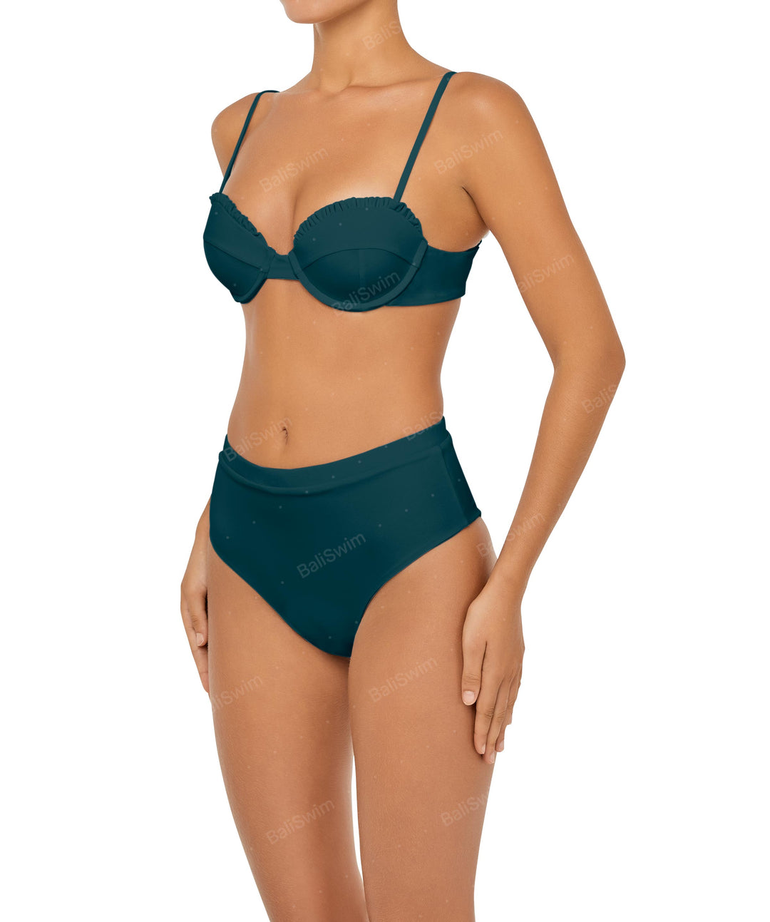 BSWS-B88 High Rise Bikini Bottom
