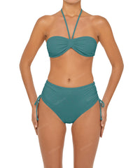 BSWS-T89 Bandeau Halter Neck Bikini Top