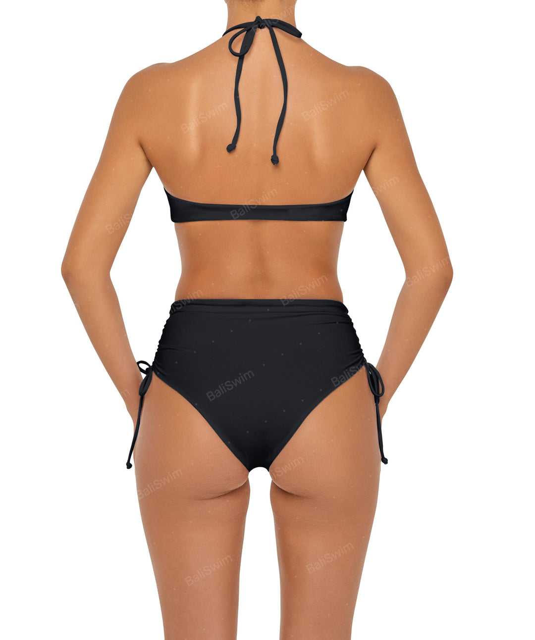 BSWS-T89 Bandeau Halter Neck Bikini Top