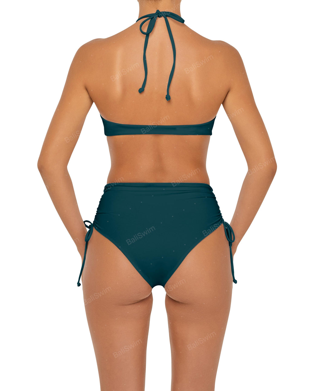 BSWS-T89 Bandeau Halter Neck Bikini Top