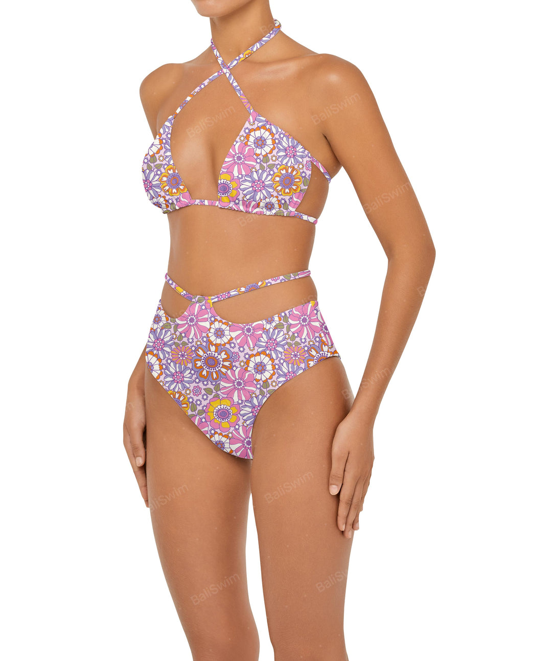 BSWS-T93 Versatile Strappy Bikini Top