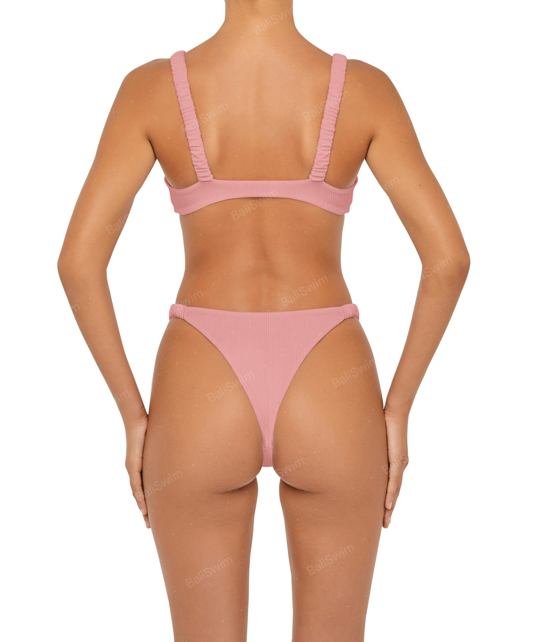 BSWS-B94 Gathered Strap Bikini Bottom