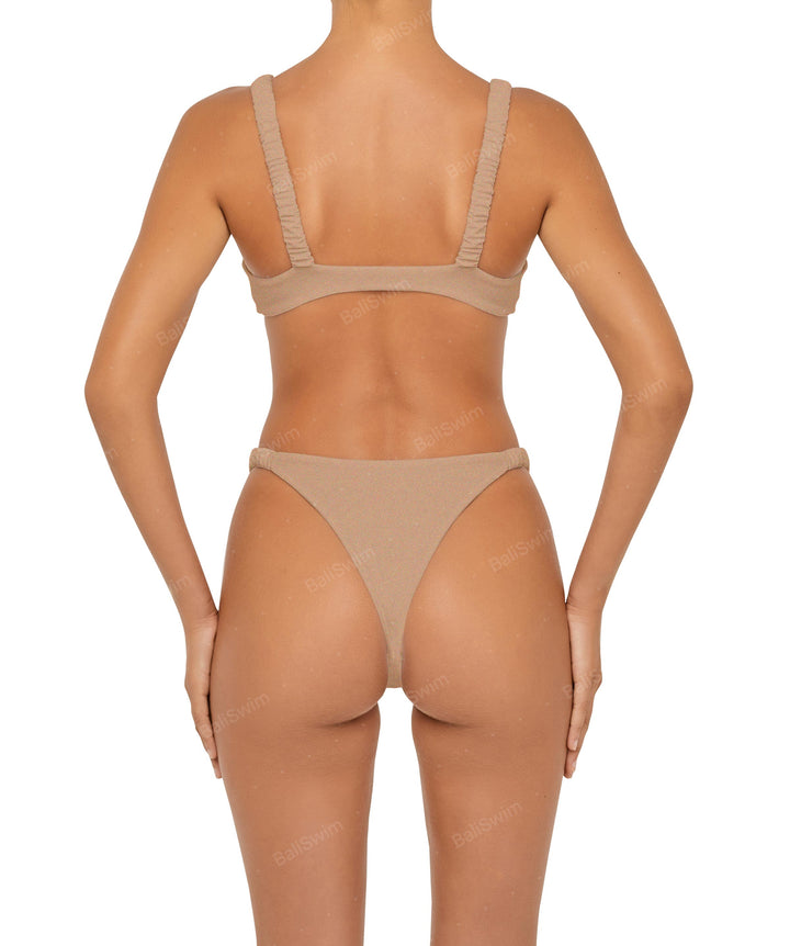 BSWS-T94 Scrunch Strap Bralette with Fixed Back