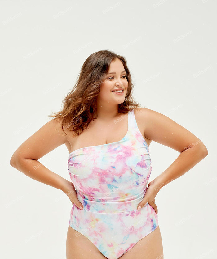 One Piece Print Tie Dye Cotton Candy (BSWSP-S02) by Bali Swim