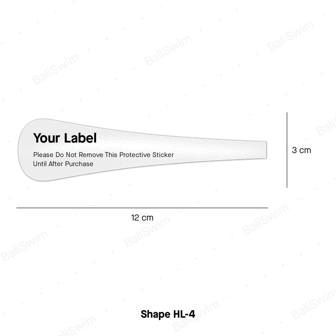 Hygiene Liner: Plastic (Custom Branding)